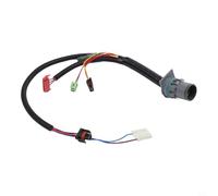 Trurovem Faisceau de câblage interne de transmission pour 4L80E TH400 4L85E 3L80, connecteur solénoïde de rechange à 4 broches, fil noir de 60 cm pour réparation de boîte de vitesses automatique
