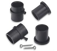 Trurovem Kit de roulement de bague de roue à bride 741-0990B 714-0162 - Kit de réparation de goupilles coniques pour tondeuse à gazon Rider - Tige de pivot de rechange compatible avec