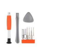 Trurovem Kit d'outils de réparation de tournevis 9 pièces pour 3DS, Wii, NES, SNES, Lite, pour, Xbox ; comprend Triwing, T8, embouts 3,8 mm, 4,5 mm et outils de levier pour console de jeu