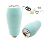 Trurovem Lot de 2 boutons de moulinet de pêche en EVA pour DRT MK1 - Compatible avec Daiwa Tatula pour Metanium pour Curado Baitcasting - Violet, doré, rouge (argenté)