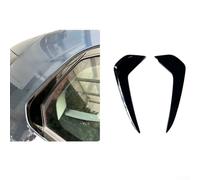 Trurovem Lot de 2 housses triangulaires noires brillantes pour CX-50 CX50 2023-2024, autocollants latéraux en ABS, accessoires de décoration extérieure