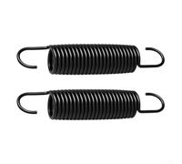 Trurovem Lot de 2 ressorts d'extension de tondeuse à gazon 120-7027 pour tondeuse à zéro virage, tension de pont en acier, pièce de rechange pour modèles 20199 20200 21199HD 747-900 noir