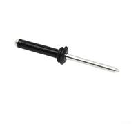Trurovem Lot de 20 rivets Tri-Grip de 59 mm pour kayak, canoë, bateau marin, fixations étanches en alliage d'aluminium avec joint en caoutchouc pour installation en eau profonde des poignées Noir