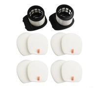 Trurovem Lot de 4 filtres en mousse pré-moteur et 2 filtres HEPA post-moteur pour Shark Rocket Pro IX140 IX141 IX142 IZ140 IZ162H IZ362H