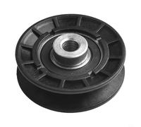 Trurovem Poulie de renvoi plate de rechange pour courroie trapézoïdale, compatible avec les modèles 718 720 725 725K 928D, remplace OEM 532165626, guide de courroie d'entraînement de tracteur de