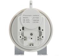 Trurovem Pressostat pour chauffe-eau à gaz et chaudière murale, capteur de pression d'air ABS avec commande manuelle, accessoire de commande industrielle blanc (90-70)