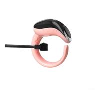 Trurovem Tasbeeh Compteur électronique numérique 9999, outil de comptage intelligent pour perles de prière, résistant à l'eau, noir (rose, 18-20 mm)