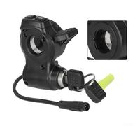 Trurovem Trottinette électrique avec verrou pour Kukirin G2 Masters, ensemble de contrôle de puissance verrouillable, interrupteur de guidon avec e sécurité, matériau ABS, noir