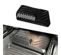 Trurovem Under The Seat Housse de protection électrique avec garniture de sortie d'air pour XC60 2018-2026 et XC90 2015-2026, décoration en plastique noir (A)