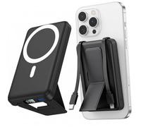 TruSky Pro Chargeur portable magnétique, banque d'alimentation de 10 000 mAh, charge rapide de 22,5 W pour batterie MagSafe, chargeur sans fil compatible avec iPhone 17/16/15/14 Pro/Max/Air/Plus, S25