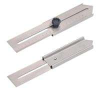 Trusquin de Précision de 200 mm Coulissante, Règle de Mesure Avec Butée de 0 À 200 mm pour Le Travail Du Bois, Gabarit de Marquage Réglable en Acier Inoxydable, pour Ingénieurs Et Charpentiers