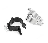 Truss Clamp 10 pièces/lot crochet de lumières en aluminium LED Par crochets équipement scène professionnel lumière treillis DJ Club suspendu for éclairage à tête mobile(Black)