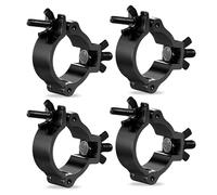 Truss Clamp,4 Pack 48-52 mm Truss Bracket,Pince De Lumière De Scène,Crochets De Fixation Clamp Pour Eclairages Et projecteurs De Scène Mobiles,Capacité De Chargement De 200 Kg