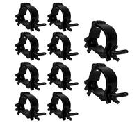 Truss Clamp Crochet De Fixation,10pcs Aluminium Alloy Hook Truss,Convient Aux Lampes De 48-52mm,Capacité De Charge De 100 Kg,Pour Projecteurs,l'Éclairage De Scène,Accessoires d'Éclairage De Fête