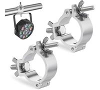 Truss Clamp Crochet de Fixation, 25-30 mm Pinces pour Éclairage de Scène, 2pcs Crochets de Fixation Éclairage de Scène, Truss Clamp Pince de Lumière de Scène, Lumière dj Clamps, Capacité de 100 kg
