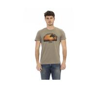 Trussardi - Action Short Sleeve T-shirt - Homme - Tops - Vert - Taille: 2XL