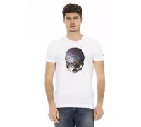 Trussardi - Action Short Sleeve Tee - Homme - Tops - Blanc - Taille: L