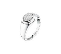 Trussardi Bague Femme, Acier, Cristaux, Collection T-CONCEPT