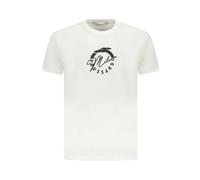 Trussardi - Cotton T-Shirt - Homme - Tops - Blanc - Taille: L