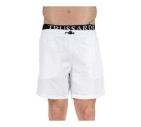 Trussardi, Homme, Maillots de bain, Blanc, Taille: XL Maillot de Bain Homme Sportif avec Zip