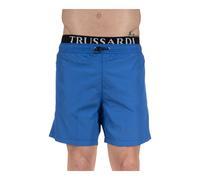 Trussardi, Homme, Maillots de bain, Bleu, Taille: M Maillot de Bain Homme Sportif avec Fermeture Éclair et Élastique