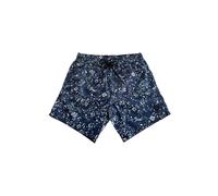 Trussardi, Homme, Maillots de bain, Bleu, Taille: M Shorts de Bain Bleu Floral avec Logo