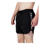 Trussardi, Homme, Maillots de bain, Noir, Taille: 3XL Maillot de Bain Homme Noir avec Lacets