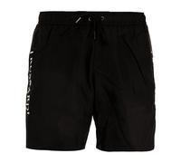Trussardi, Homme, Maillots de bain, Noir, Taille: L Short de bain noir tendance pour homme