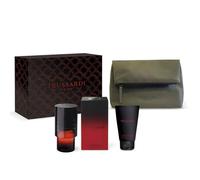 Trussardi Primo - Coffret Cadeau pour Lui : Parfum Eau de Parfum 100 ml + Shampooing Shower Gel 100 ml + Beauty Case Homme