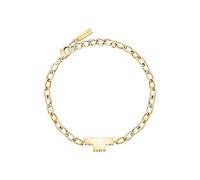 TRUSSARDI T-Logo Bracelet Femme en Acier, Zircon - TJAXC29
