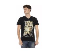 Trussardi - T-shirt à Manches Courtes Action - Homme - Tops - Noir - Taille: M