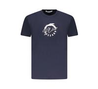 Trussardi - T-shirt Homme en Coton Bleu - Homme - Tops - Bleu - Taille: M