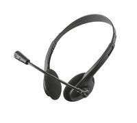 Trust 21665 Casque Et Écouteur Câblé In-Ear Musique Et Appels Noir