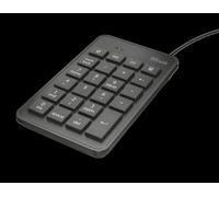 Trust 22221 Clavier numérique Notebook / PC USB noir