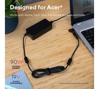 Trust Maxo Chargeur d'ordinateur Portable 90 W pour Acer - Noir EU