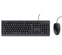 Trust 23978 Trust TKM-250 Ensemble clavier et souris filaire noir
