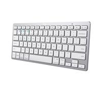Trust 24651 clavier Universel Bluetooth QWERTY Anglais américain Argent