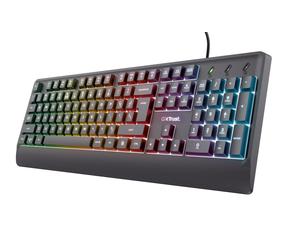 Trust 24758 clavier Gaming USB Italien Noir