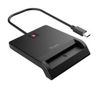 Trust 26253 lecteur de cartes à puce Intérieure USB Type-C Noir