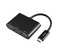 Trust Adaptateur Muliport USB Type-C avec Port HDMI, USB 3.1 Type-C et USB 3.1 Type-A
