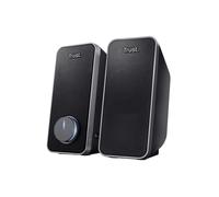 Trust Arys 20179 Enceintes PC 2.0 Noires 14W RMS (28W PMPO) USB avec contrôle volume rotatif et entrée ligne. Connectivité filaire.