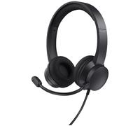 Trust Ayda Casque Avec fil Arceau Appels/Musique USB Type-A Noir