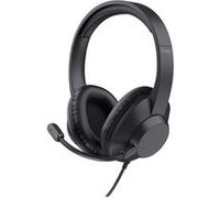 Trust Micro-casque Ayda Max sur-oreille filaire USB-C/USB-A noir