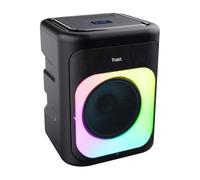 Trust Azura Enceinte Bluetooth Puissante 100W, sans Fil LED RGB, Haut Parleur IPX4 Batterie 11 Heures Microphone Karaoke