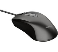 Trust Souris Basic Optique – 4 boutons, 1200 dpi, USB 2.0 – Noire