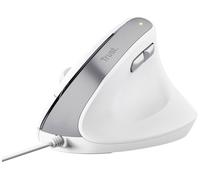 Trust Bayo II Ergonomic mouse Wired Optical White 6 buttons 2400 DPI Built-in sc