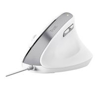 Trust BAYO II ERGONOMIC Souris filaire optique blanc 6 Boutons 2400 dpi molette intégrée