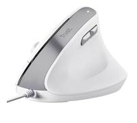 TRUST BAYO II Souris ergonomique Blanc