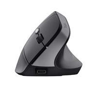 Trust Bayo II - souris verticale - 2.4 GHz - noir