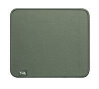 Trust Boye Tapis de Souris, Conception Durable, Matériaux Recyclés, Base Antidérapante, 250 × 210 × 3 mm, Mouse Pad avec Bords Cousus, Lavable en Machine, Tapis de Souris de Bureau - Vert